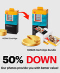 Dock Plus 4x6 Photo Printer For iPhone And Android, Bluetooth Printer With Built In Dock, bundle with Kodak cartridge