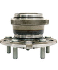 Rear Wheel Hub Bearing Assembly For 2007 To 2011 Honda CR V FWD Only 5 Lug Direct Fit Replacement with sealed bearings and steel build