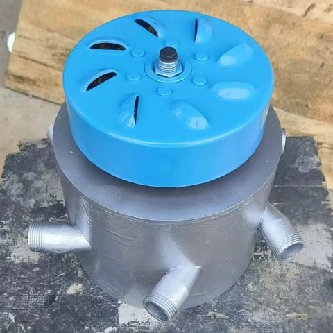 Beast 3000W Water Turbine Generator 220V Micro Hydroelectric System with dual ballasts, showing six 50mm inlets, front view