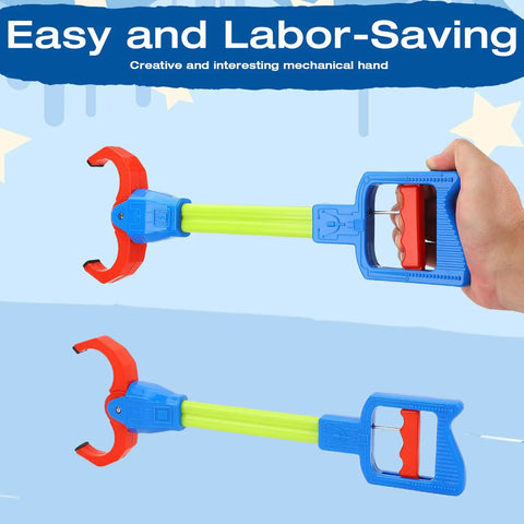 Kids Hand Grabber Toy Flexible Robot Arm Claw For Easy Picking And Grabbing Fun Claw Toy For Small Objects Green Garbage Picker Style Toy Safe Durable And Great For Little Hands Kiddo Approved