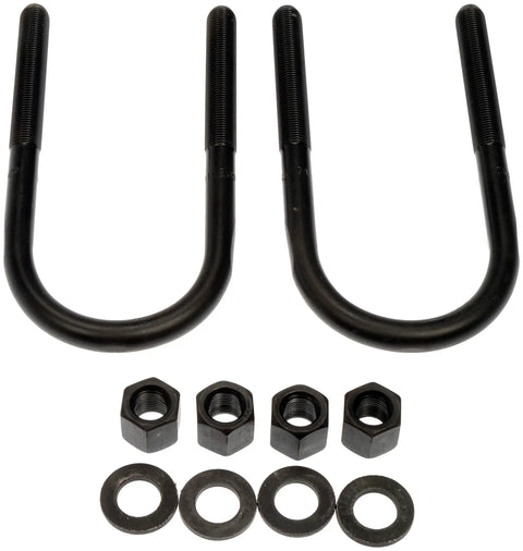 Beefed Up Rear Leaf Spring Axle U Bolt Kit For Envoy 2002 2005 SUV OE Replacement Heavy Duty Rear Suspension Hardware