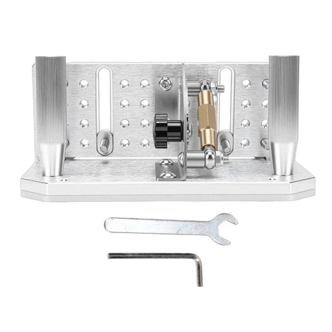 Jiawu Adjustable Belt Grinder Sharpener Jig For Blade Sharpening with aluminum alloy build and stainless steel features.