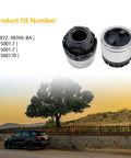 Close-up of 4WD Manual Locking Hub Assembly Set For Ford Ranger 1998 To 2003 Ford Explorer 1995 To 2001 And Mazda B Series 2001 To 2008 Replacement Hub Link Modules With OE Grade Quality on scenic background