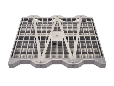 Attic Dek ABS Floor Panels 16x16 Inch 8 Pack for Attic Storage and a Walkable Space, durable plastic grid design.