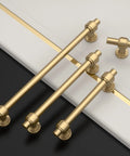 10 Pack 5 Inch Champagne Bronze Cabinet Pulls for Kitchen Cabinets and Cupboards 128mm Handles Hardware for Drawers and Cabinets Durable Brushed Finish