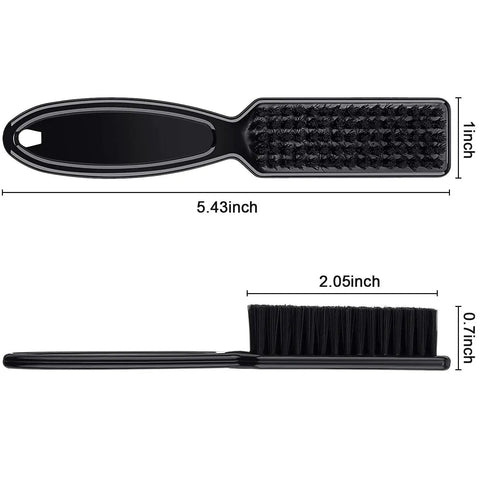 2 Pack Barber Clipper Cleaning Brushes For Blades And Trims Nail Cleaner Style Brush For Fades And Tapers Pro Grade Grooming Tool