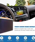 Straight Up 8.4 Inch Uconnect 4C UAQ Touch Screen LCD Display Upgrade With Bluetooth Android Auto Apple Carplay in car view