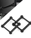 Two Pack Anti Slip Rotation Pins With Locking Action, Heavy Duty Steel Construction, Corrosion Resistant Coating, Anti Walk Design That Prevents Rotation Or Slippage In Harsh Environments, Ideal For Machinery, Equipment, And Industrial Setups. Black steel anti slip rotation pins, two pack, for machinery and equipment.