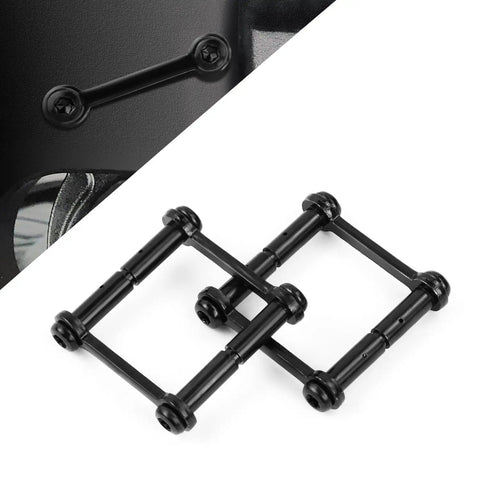 Two Pack Anti Slip Rotation Pins With Locking Action, Heavy Duty Steel Construction, Corrosion Resistant Coating, Anti Walk Design That Prevents Rotation Or Slippage In Harsh Environments, Ideal For Machinery, Equipment, And Industrial Setups. Black steel anti slip rotation pins, two pack, for machinery and equipment.