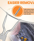 Washer Spring Expansion Removal Tool For Front Load Washers Fits LG Samsung Whirlpool Kenmore And More in use
