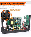 Built Tough Lab Bench DC Power Supply For Dead Reliable Electronics Testing With Precision Dial Controls Offering Adjustable 60V 5A And 30V 10A Output On Any Pro Shop Job Featuring Rock Solid Short Circuit Protection And Overload Shields showing internal components and cooling fan.