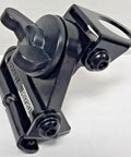 Close-up of Ride Ready Medium Duty Adjustable Vehicle Lip Mount for NMO Antennas, showing triple axis tilt mechanism.