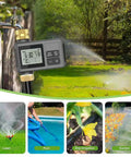 60 Ft Drip Irrigation System With Smart Timer Fully Programmable Hands Free Automatic Garden Watering Kit setup