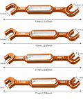 Aluminum RC Wrench Set Multi Size 5.5mm 5.0mm 3.5mm 3.2mm Orange RC Cars Boats Crawlers Repair Tool