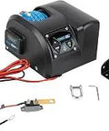 Strike Zone 25 Electric Anchor Winch With All Steel Gear Motor 12 Volt DC Power 100 Feet Pre Wound Braided Rope Auto Reset Circuit Breaker