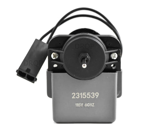 Refrigerator Evaporator Fan Motor Replacement Part 2315539 For Whirlpool And Kenmore Models Direct Fit front view.