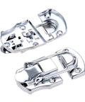 Vintage Metal Key Hasp Lock 70 By 35mm Durable Antique Jewelry Box Lock Latch For Cabinets Drawers Suitcases And Furniture Hardware