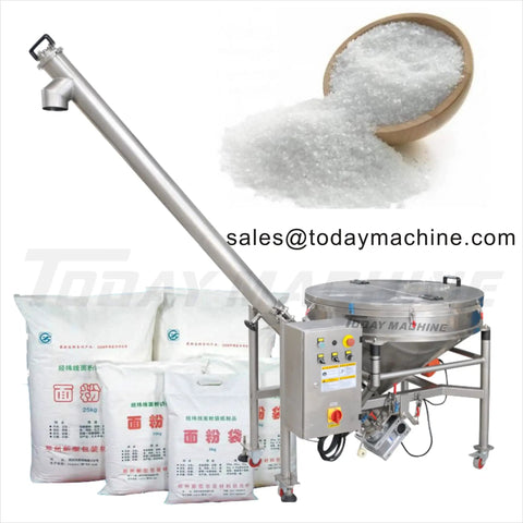 Heavy Duty Stainless Steel Screw Conveyor For Sugar And Oil Resistant Bulk Material Handling. Durable, Easy To Clean, Automatic Feeder Design For Industrial Use. Reliable Performance With Helical Blade Transport System. Perfect For Food Grade