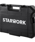 Pro-Grade 233-Piece Mechanics Tool Set With SAE And Metric Wrenches, Quick-Release 90-Tooth Ratchets black case