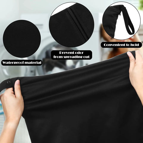 Two Pack Large Travel Laundry Bags Waterproof Wet Dry Bag For Suitcase Beach Gym Swimsuit Clothes College Dorm Organizer