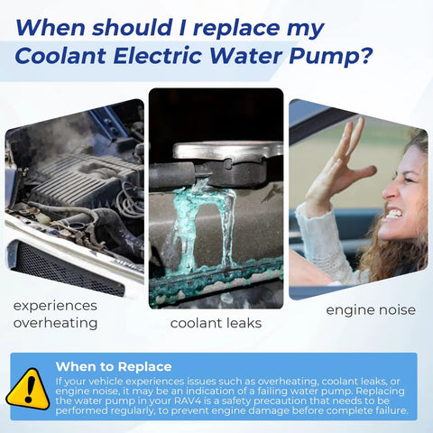 High Performance Coolant Electric Water Pump For Toyota RAV4 Camry Avalon Sienna Venza Lexus ES300H Built Like A Tank signs of failure