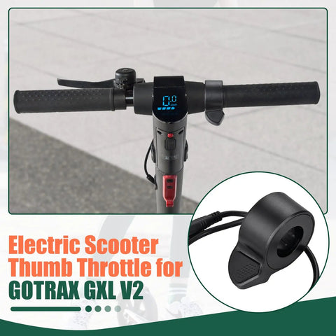 Thumb Throttle Replacement Part Compatible With Super73 S2 ZX RX Ebike Electric Scooters, Crisp Ergonomic Accelerator, Durable ABS And PC Body, Anti Slip Grip, Smooth, Precise Control And Easy Installation