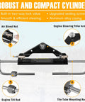 Upgrade Your Boat With A 150HP Hydraulic Outboard Steering Kit, showing robust and compact cylinder and components.