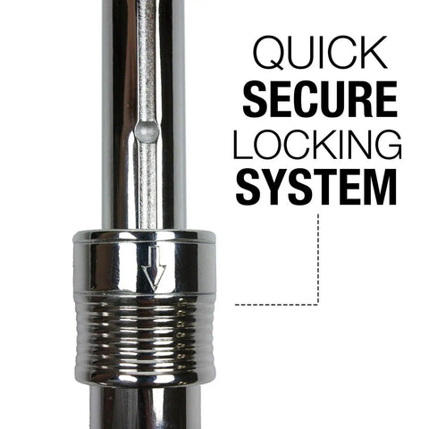 Close-up of Extendable Ratchet Three Piece Set With 1 Quarter Inch 1 Half Inch And 3 Eighth Inch Drives Quick Release Head Lock System