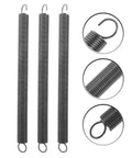 Heavy Duty Extension Spring Kit For Attic Ladders, 3 tension springs with hook details, pull down stairs steel springs