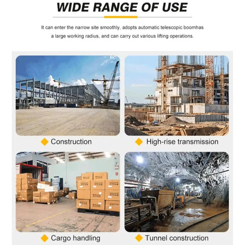 Heavy Duty Compact Crawler Crane Equipped With Hydraulic Telescopic Boom Handles Tight Job Sites And Indoor Installations Like A Boss Solid 10M 12M 15M Heavy Lift Rig used in construction, cargo handling, and tunnel jobs.