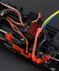 60A Waterproof Brushed ESC For 2 To 3S LiPo RC Cars Trucks Boats And 1/10 Scale Crawlers High Current Electronic Speed Controller With T Plug