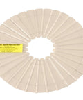 Weep hole protector from Shower Slope System With Universal Center Drain Kit Including 6 Quick Pitch Sticks for 4-Inch Square Drain