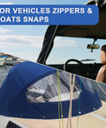 Zipper Lubricant For Plastic And Metal Zippers Silicone Grease With PTFE Marine Grade 2 Oz on boat and vehicle zippers