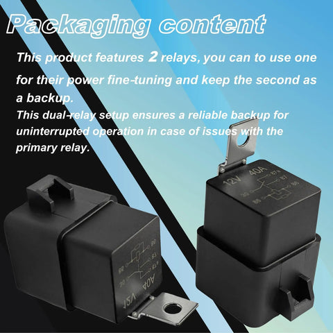 Power Trim Tilt Relay Pair For Mercury Mariner Force Outboard 20 To 300 HP And Johnson Evinrude OMC Sterndrive 12V Replacement
