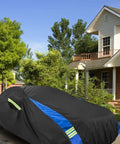 Waterproof All Weather Car Cover For Sedans And Outdoor Use Heavy Duty Full Exterior Shield For Rain Or Shine against snow dirt UV