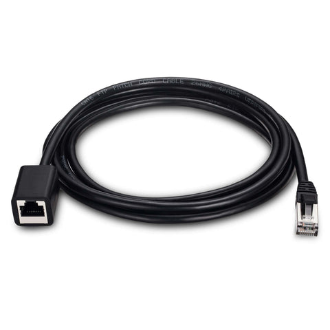 Ethernet Extension Cable 25 Ft Cat6 Shielded Patch Cable RJ45 Male To Female High Speed Network Cable for routers and PCs