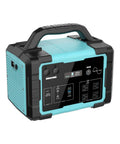 Portable Power Station 1800W Continuous, 3600W Surge, 1024Wh LiFePO4 Solar Generator With Four AC Outlets and handle
