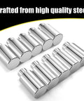 10 Pack Welding Table Fixture Pins For Quick Alignment And Rock Solid Setup 0.629 In X 1 In X 1.5 In Clamp Pins