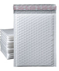 Self Sealing Bubble Mailers 9.5 By 13.5 Inches 25 Pack Poly Padded Shipping Envelopes Peel And Seal Tamper Resistant With Strong Welded Edges