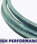 Aramid Reinforced Rear Engine Rider Belt 1/2 In By 73.75 In Replacement For Snapper Murray Simplicity 7043844 close-up