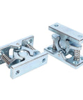 Double Roller RV Door Latch Zinc Alloy Spring Loaded Door Catch 2 Pack with dual springs for quick close secure hold.