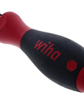 SoftFinish CentroFix Pro Grade Bit Holder With Magnetic Quick Release Holds Power Bits, Cushioned Ergonomic Grip, 90mm Blade Size