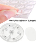 Antislip rubber feet bumpers and clear acrylic turntable for cookie decorating from Level Up Your Baking Game With This Complete Cookie Decorating Kit Featuring Two Smooth Acrylic Turntables Six Precision Scribe Needles Four Non Slip Silicone Mats Six Flexible Detail Brushes And Eight Secure Rubber Feet For Flawless Icing Results.