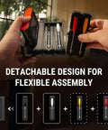 Wireless Meat Thermometer With App For Grillin, WiFi And Bluetooth, detachable probes and rechargeable base assembly.