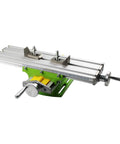 Multifunction Worktable Milling Machine With Adjustable X Y Compound Drilling Slide Table For Bench Drill, side view