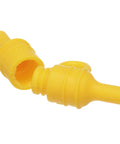 Boss Level Waterproof In Line Fuse Holder For Marine Rigs 20 Amp AGC Compatible bright yellow plastic connectors for secure wiring.