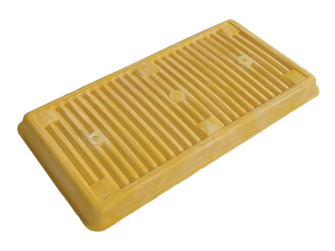 HDPE Containment Utility Tray 36 By 18 By 2 Inches For Spill Control In Lab And Kitchen Durable Drip Pan Under Dispensers Or Machinery Nestable With Ribbed Bottom Budget Friendly Great Countertop Storage
