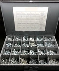 Fine Thread Metric Bolt Kit With 950 Piece Hardware Set Including M8 1.0 M10 1.25 M12 1.5 And M14 1.5 Bolts Screws And Nuts