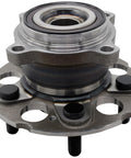 Front view of Rear Wheel Bearing And Hub Assembly For Select Acura And Honda Models Complete No Fuss Drop In Fit With OEM Quality Bearings