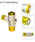 Top Tier 23A 12 Volt Alkaline Battery 5 Pack Heavy Duty Power For Remotes Garage Openers And Key Fobs product image showing multiple angles.